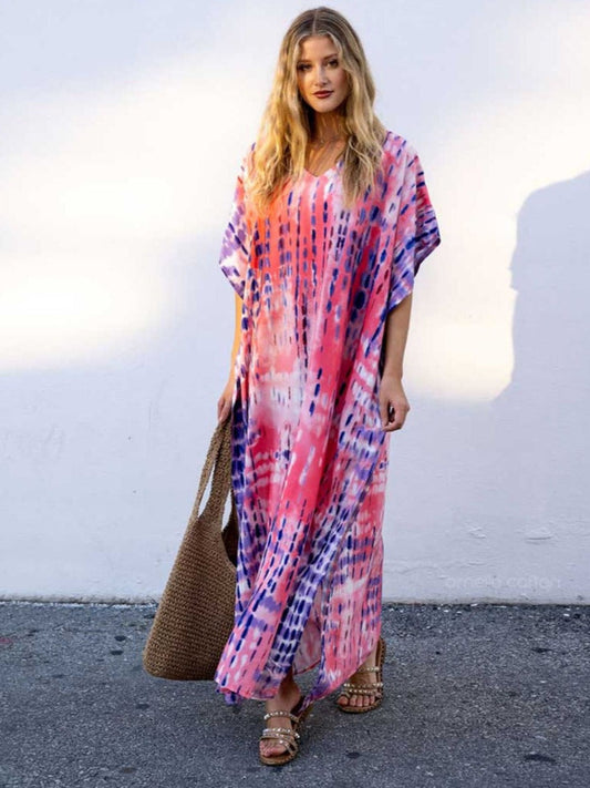 Kaftan sole tie dye lavanda