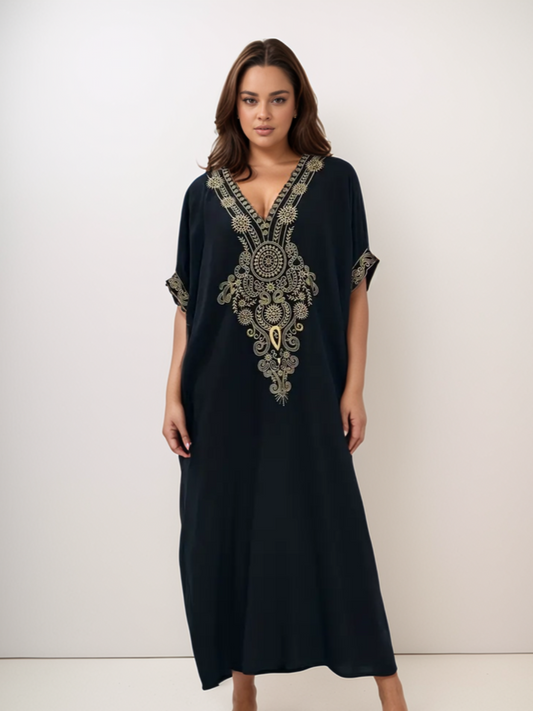 Kaftan Glamour Preto